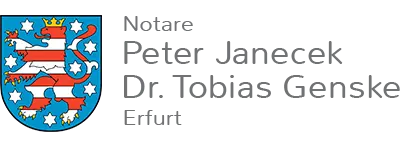 Notare Peter Janecek & Dr. Tobias Genske Erfurt
